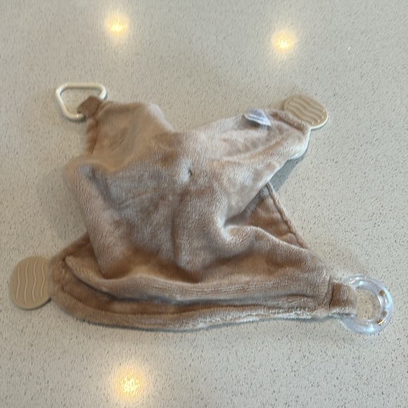 Modern Baby Snuggle Blankie Brown Lion Security Blanket Lovey Activity … - Picture 2 of 7